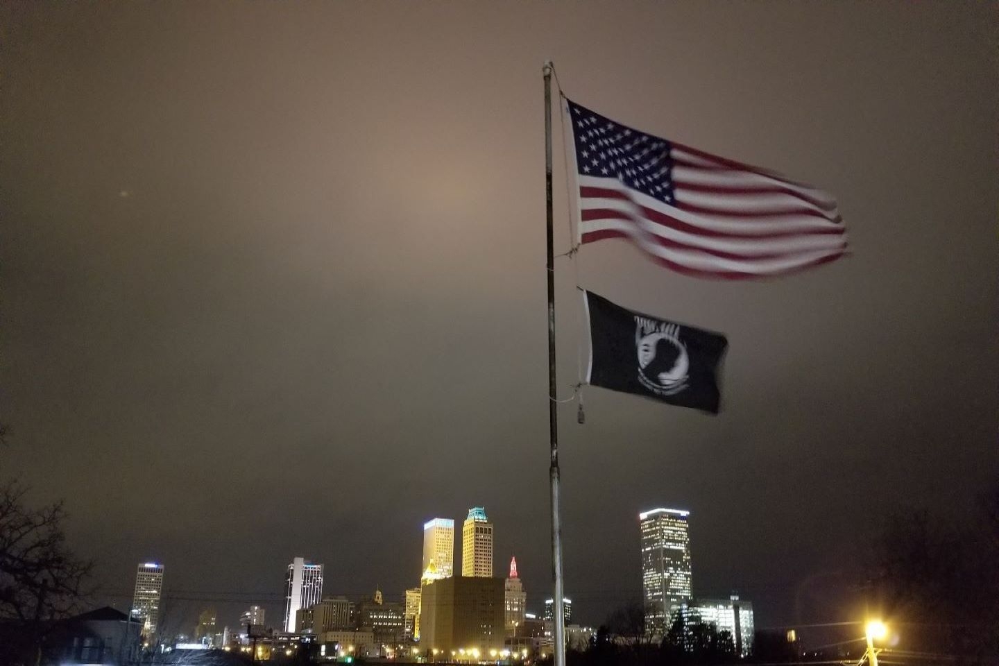 These Colors Fly Proudly Over A Free Tulsa